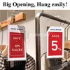Acrylic Hanger Price Tag Display (A6) view 3