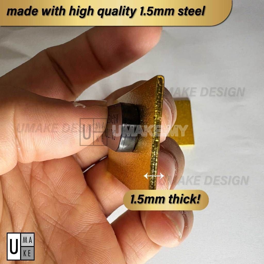 Metal Malaysia Flag Badge (KPM 2025 Spec)