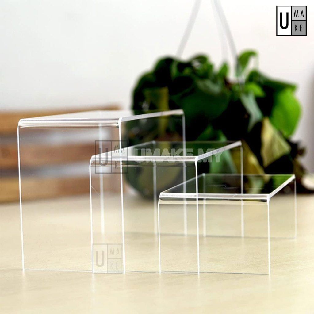 Acrylic Shoe Display Stand Set (S/M/L)