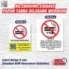 Smoking Zone / Vaping Zone Sign (KKM) view 3