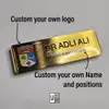 Stainless Steel Epoxy Name Tag (Custom Logo) view 3