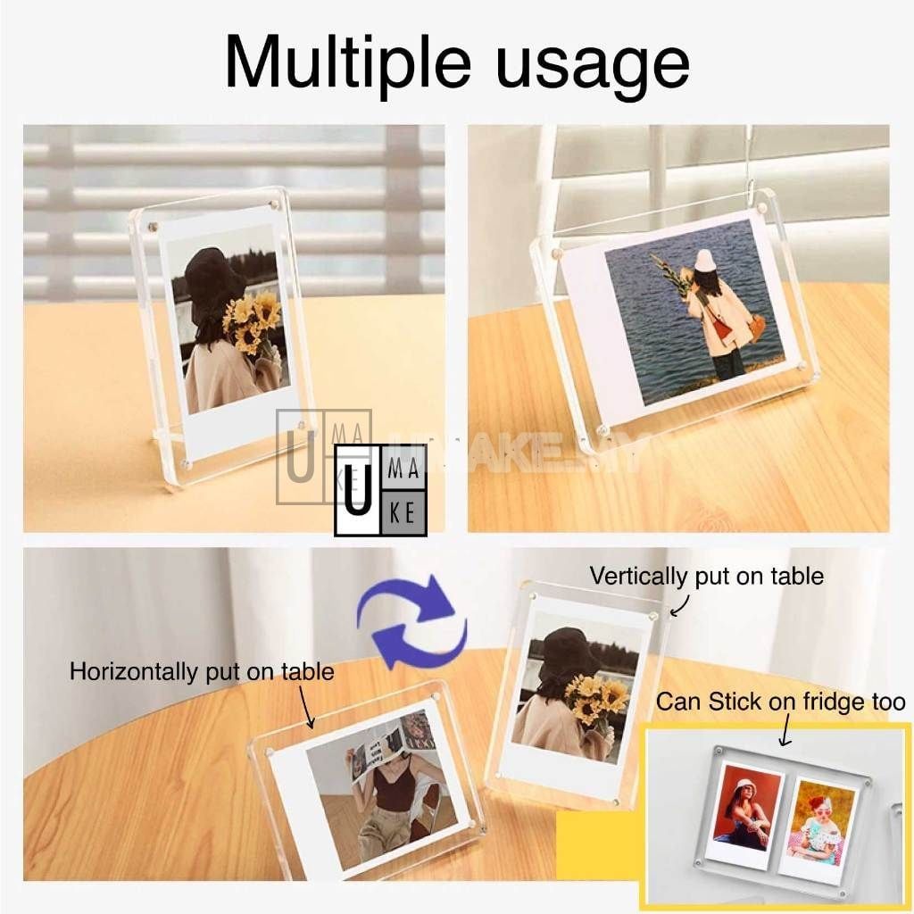 Acrylic Magnetic Photo Frame