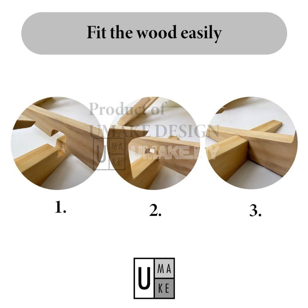 Solid Pine Wood Easel Stand