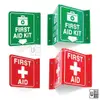 First Aid Projecting Sign (L-Shape / V-Shape) view 2