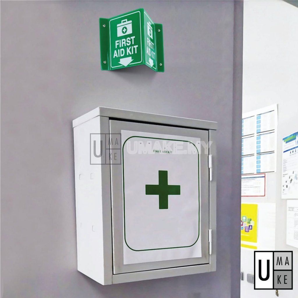First Aid Projecting Sign (L-Shape / V-Shape)