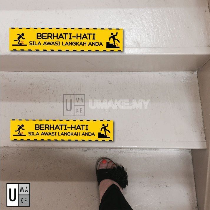 Watch Your Step Warning Sign