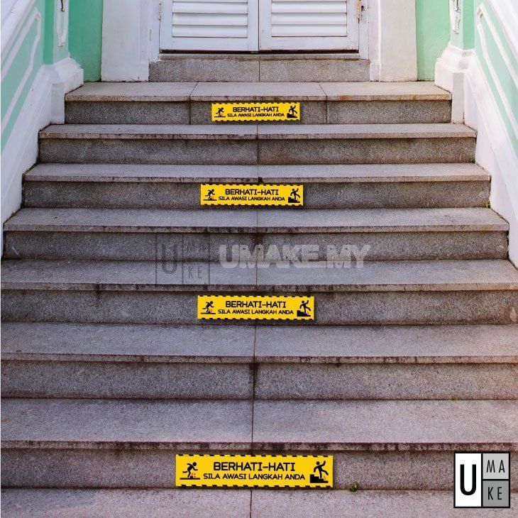 Watch Your Step Warning Sign