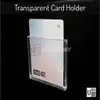 Acrylic Car Access Card Holder view 2