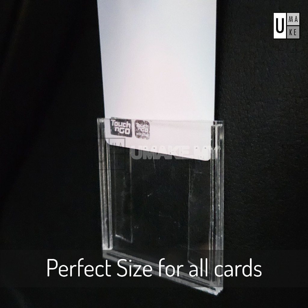 Acrylic Car Access Card Holder
