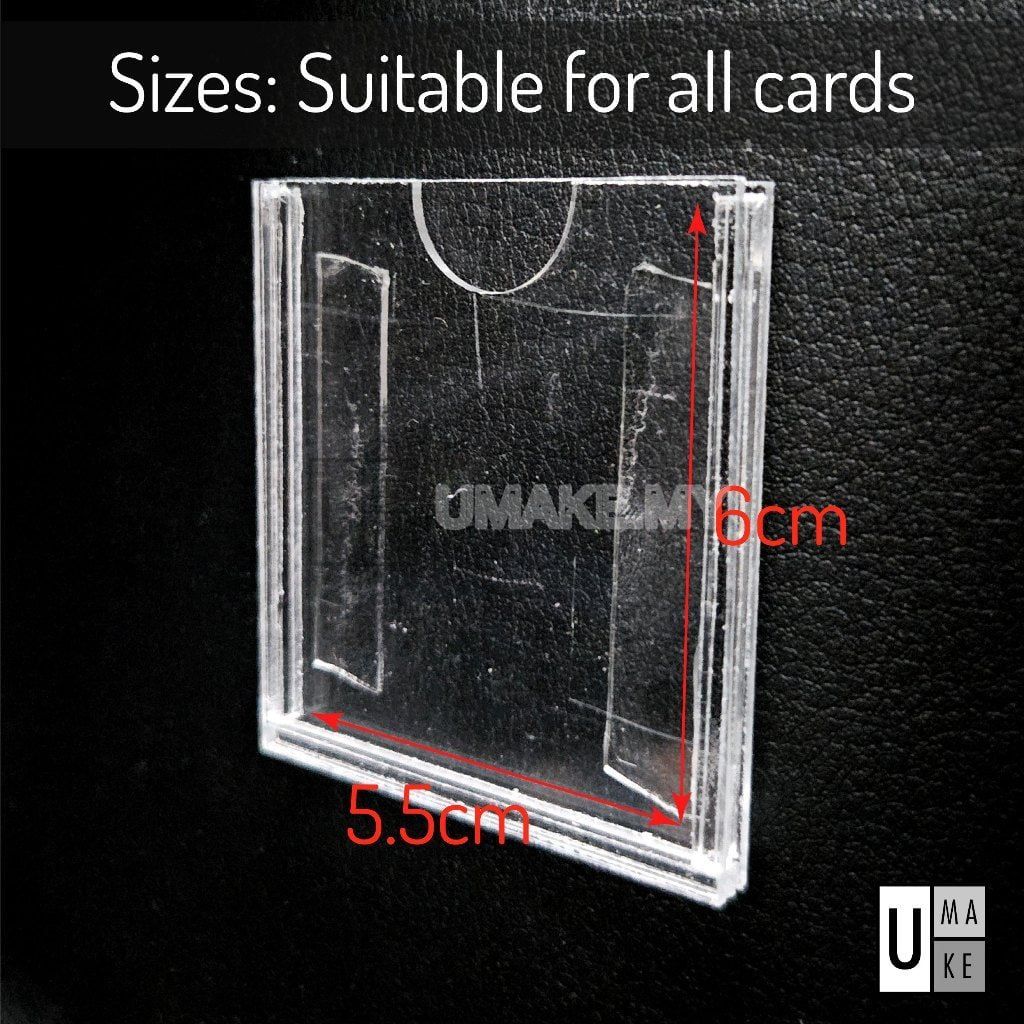 Acrylic Car Access Card Holder