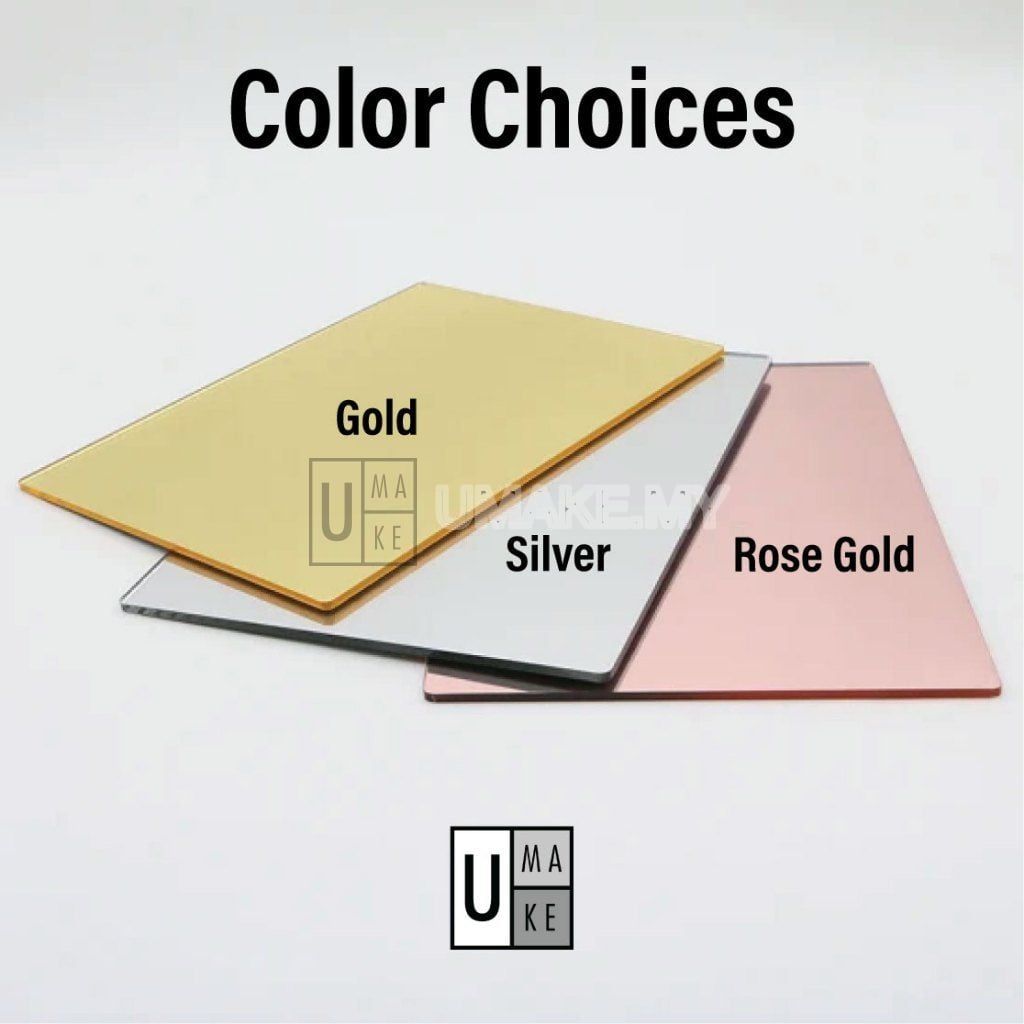 3D Premium Acrylic Signage (Mirror + Matte)