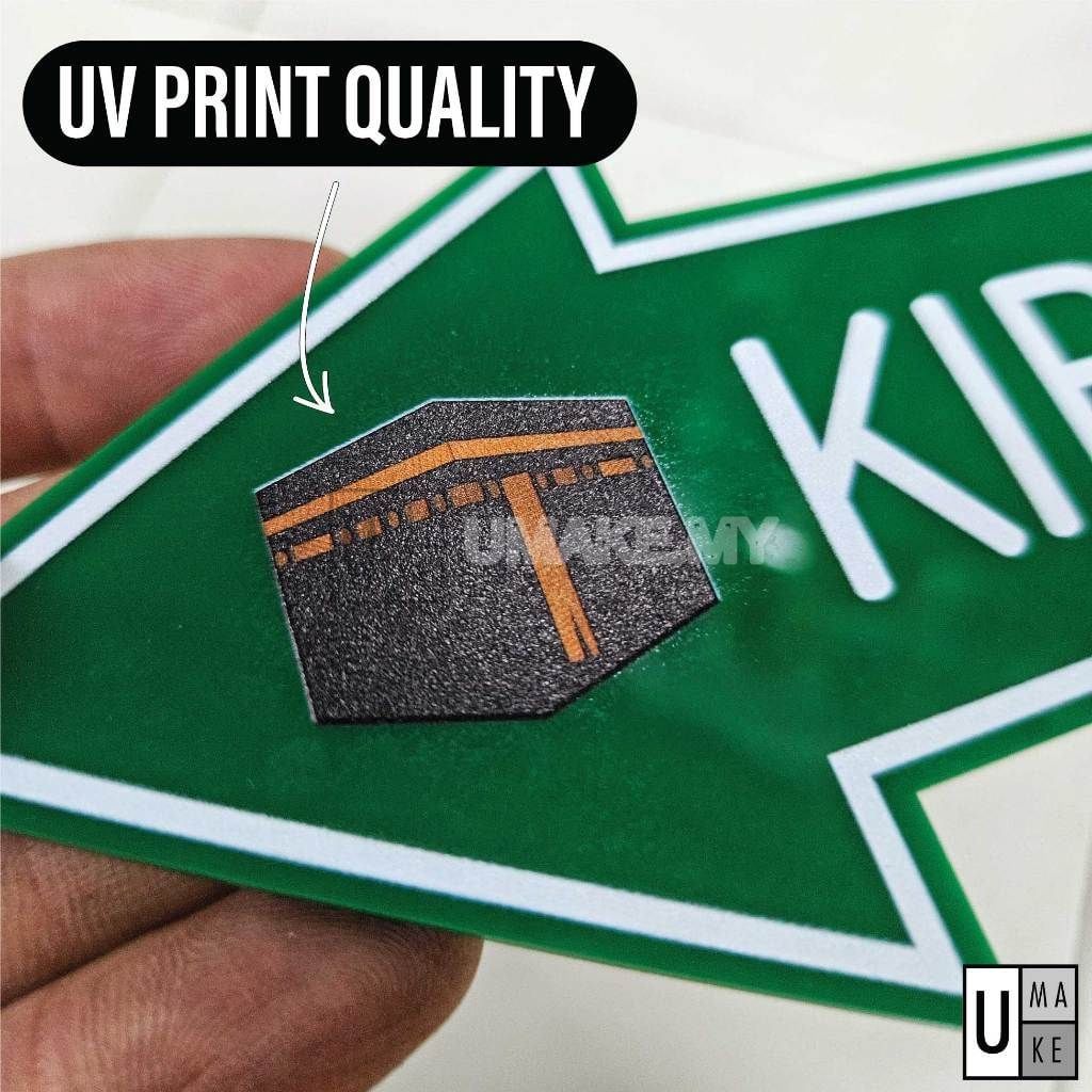 Qibla Arrow Direction Sign