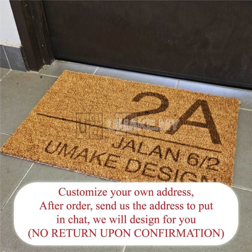 Custom Coconut Coir Doormat