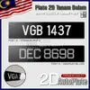 Acrylic 2D Car Number Plate view 2