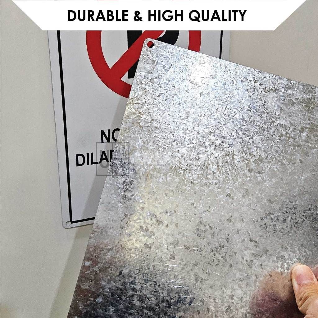 Metal No Parking Sign (Outdoor)