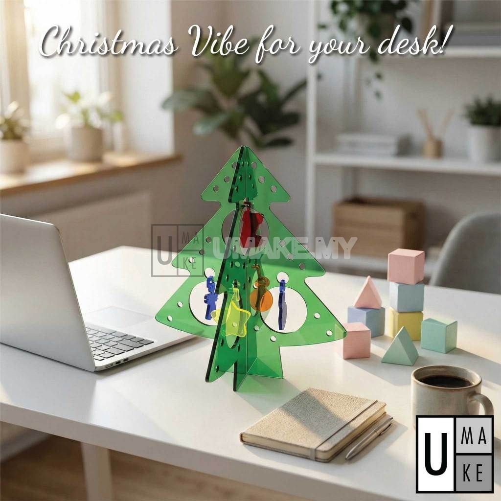 Acrylic Desktop Christmas Tree