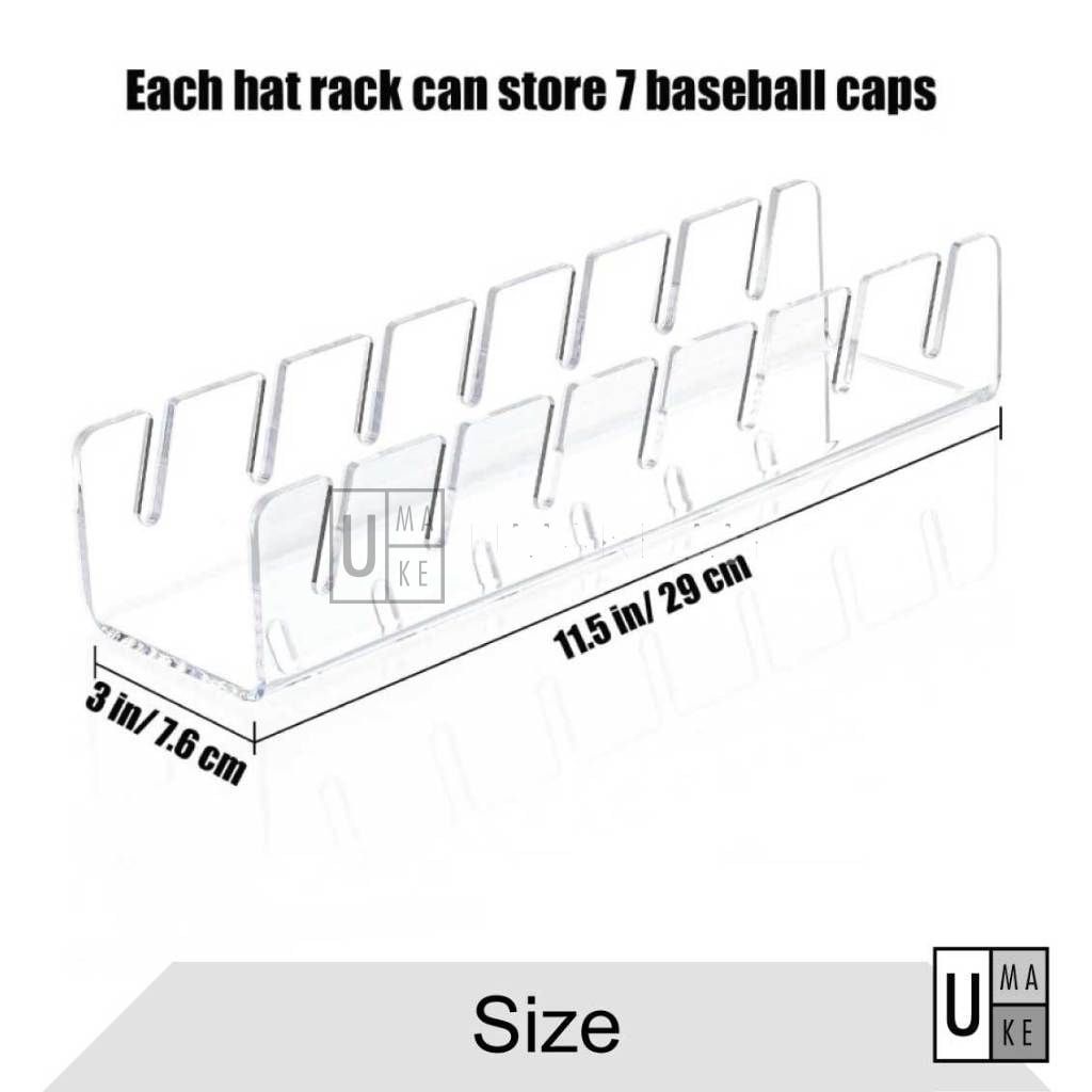 Acrylic Hat Display Rack