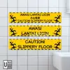 Caution Slippery Floor Acrylic Sign view 2