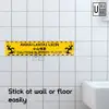 Caution Slippery Floor Acrylic Sign view 3
