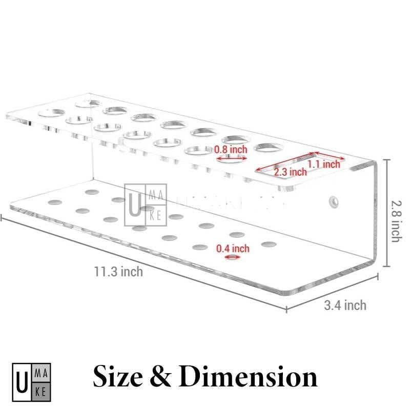 Acrylic Marker Pen & Duster Holder