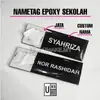 Epoxy Name Tag with Jata Logo (75x25mm) view 2