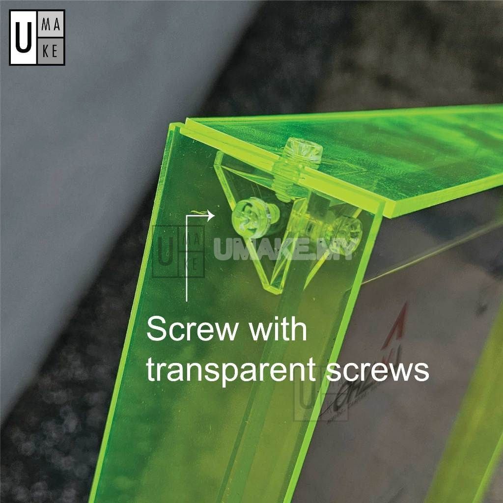 Floating Acrylic Photo Frame (Colourful)