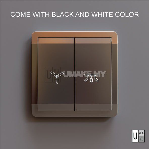 Borderless Switch Label Stickers