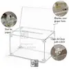 Acrylic Donation Box with Lock view 2