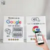 NFC Google Review Acrylic Stand view 2
