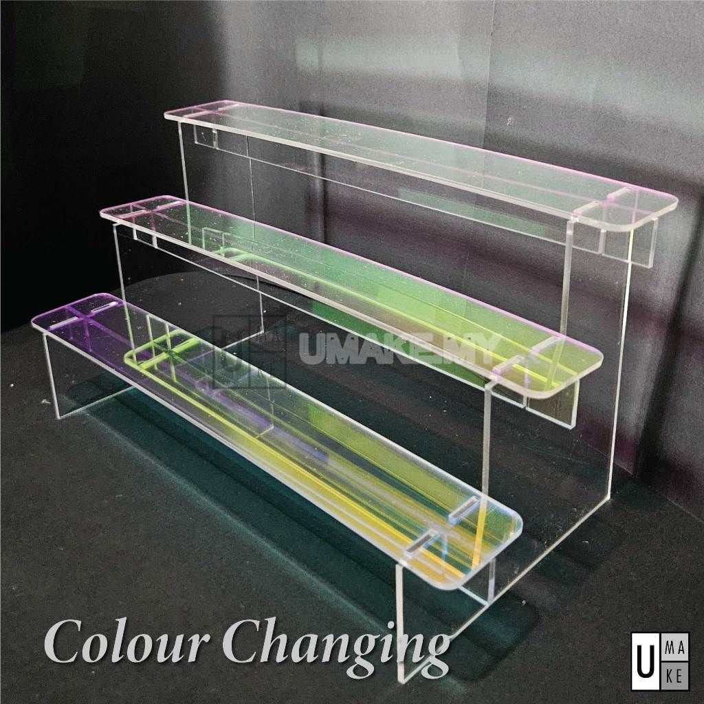Acrylic Tiered Display Riser (Metallic)
