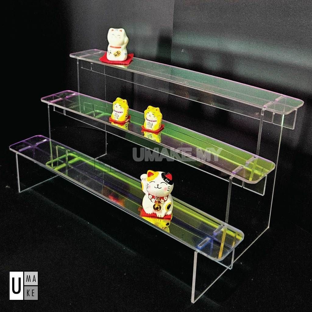 Acrylic Tiered Display Riser (Metallic)