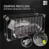 Acrylic Money Box with Counter (Large) view 2