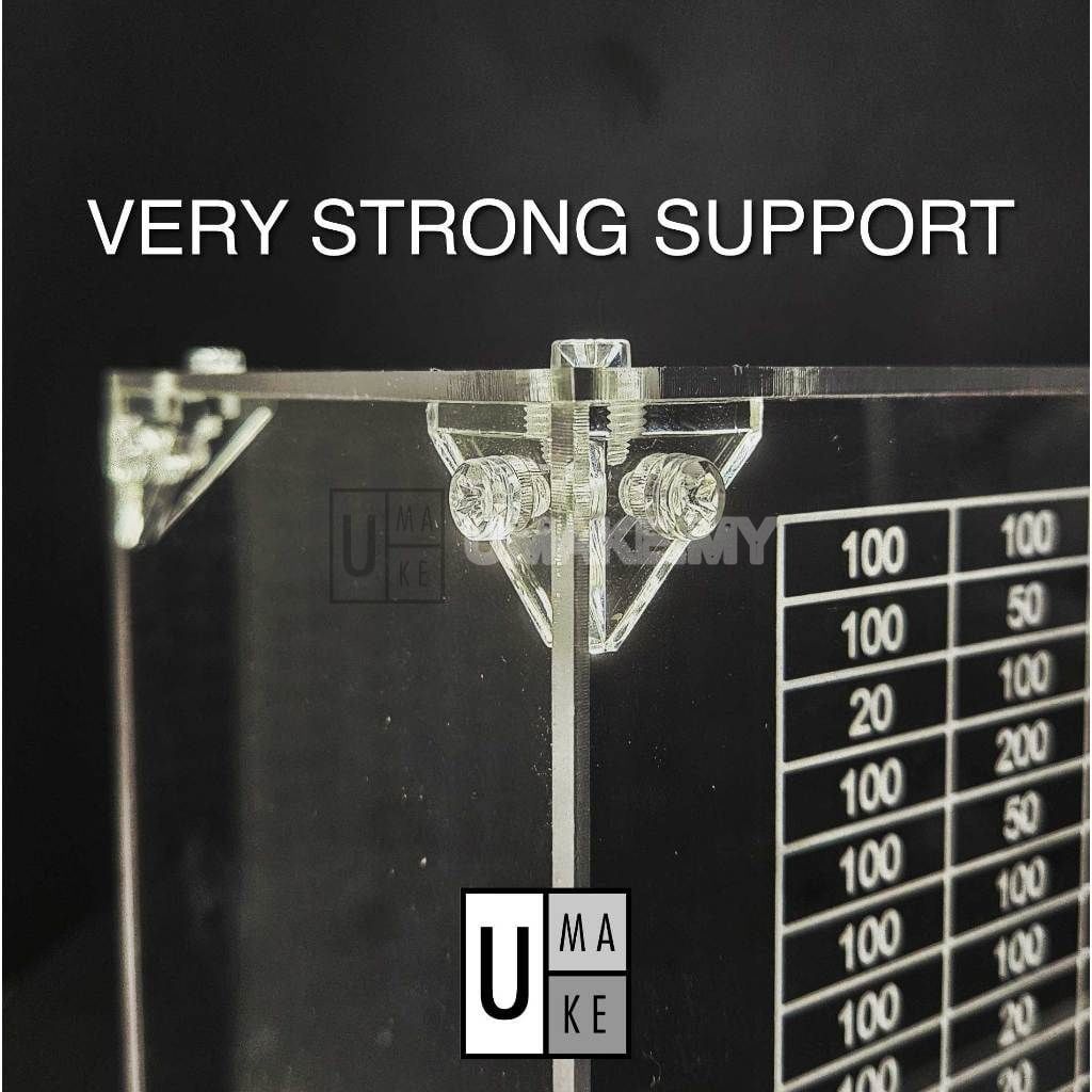 Acrylic Money Box with Counter (Large)