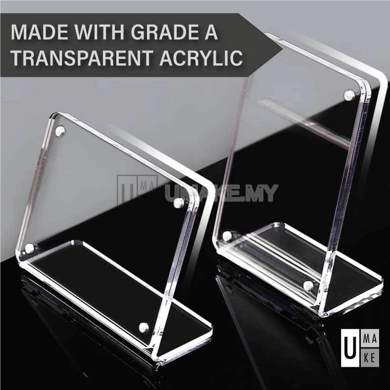 Acrylic Magnetic Card Stand (Price Tag / Menu)