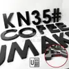 Black PVC 3D Letters (A-Z, 0-9) view 2