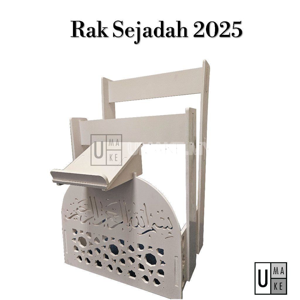 Islamic Prayer & Quran Stand (2-in-1)