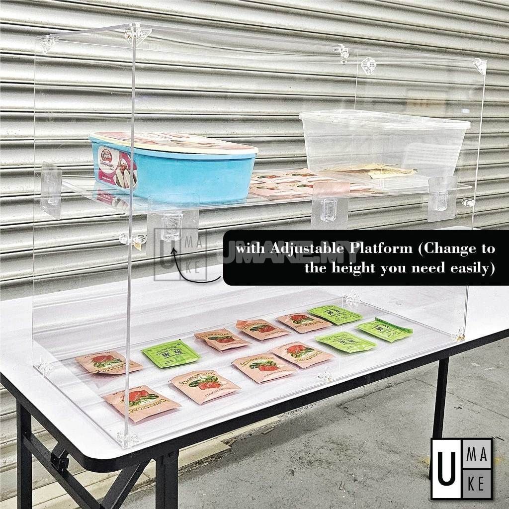 Acrylic Food Display Cabinet (3mm)
