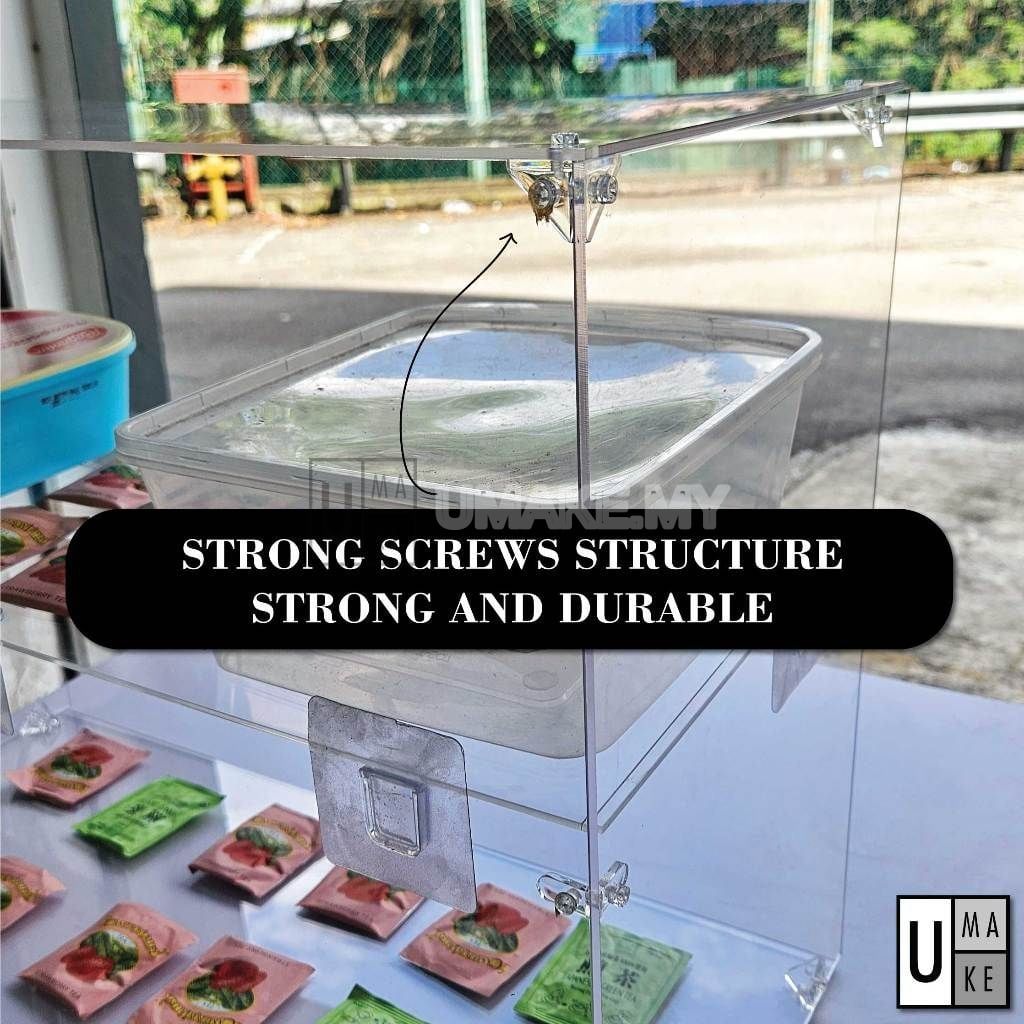 Acrylic Food Display Cabinet (3mm)