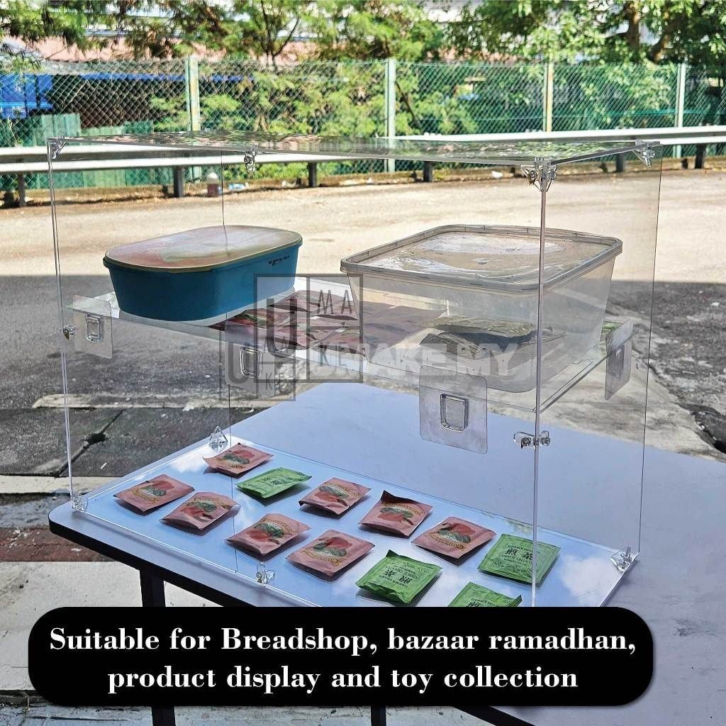 Acrylic Food Display Cabinet (3mm)