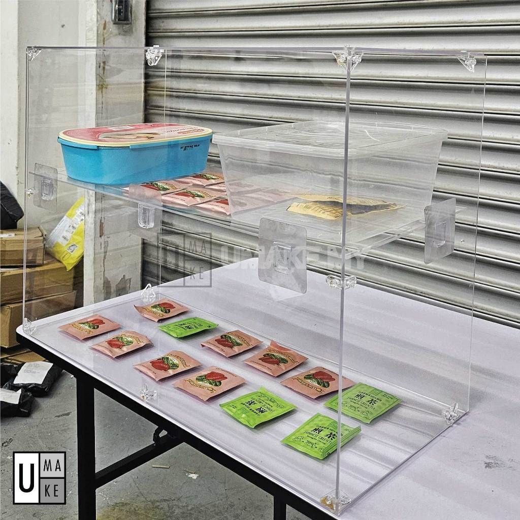 Acrylic Food Display Cabinet (3mm)