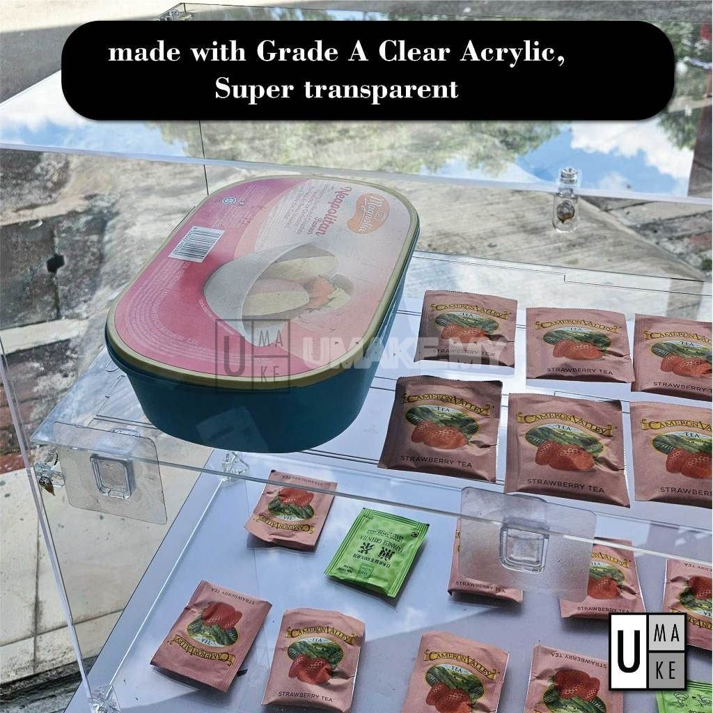 Acrylic Food Display Cabinet (3mm)