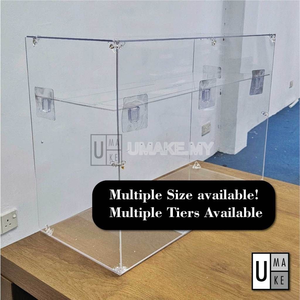 Acrylic Food Display Cabinet (3mm)