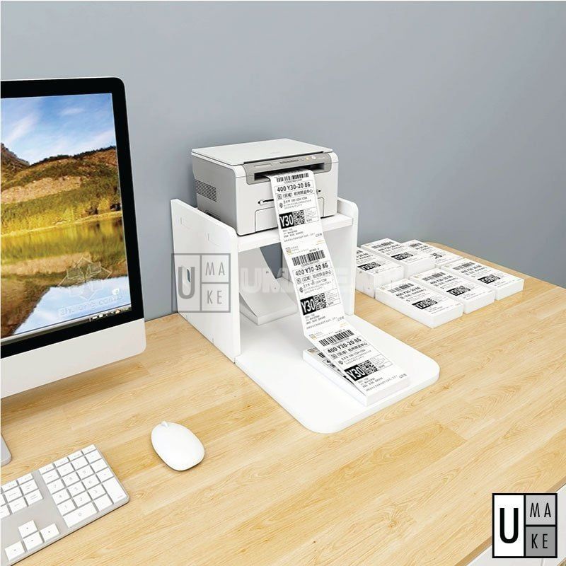 Thermal Printer Shelf Organizer