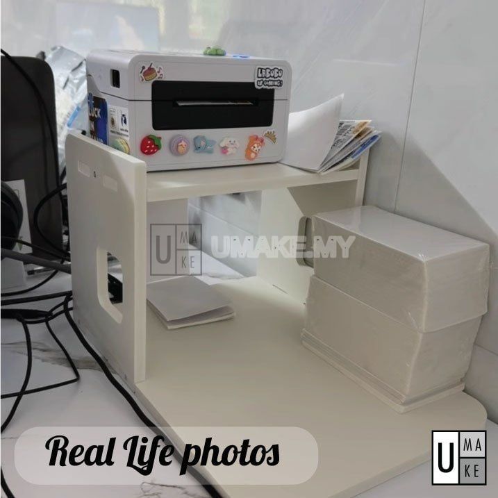 Thermal Printer Shelf Organizer