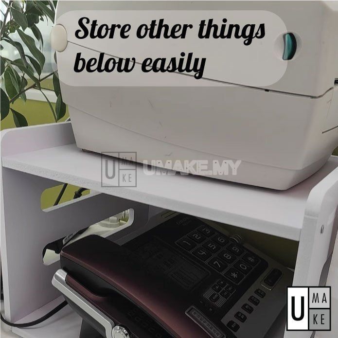 Thermal Printer Shelf Organizer