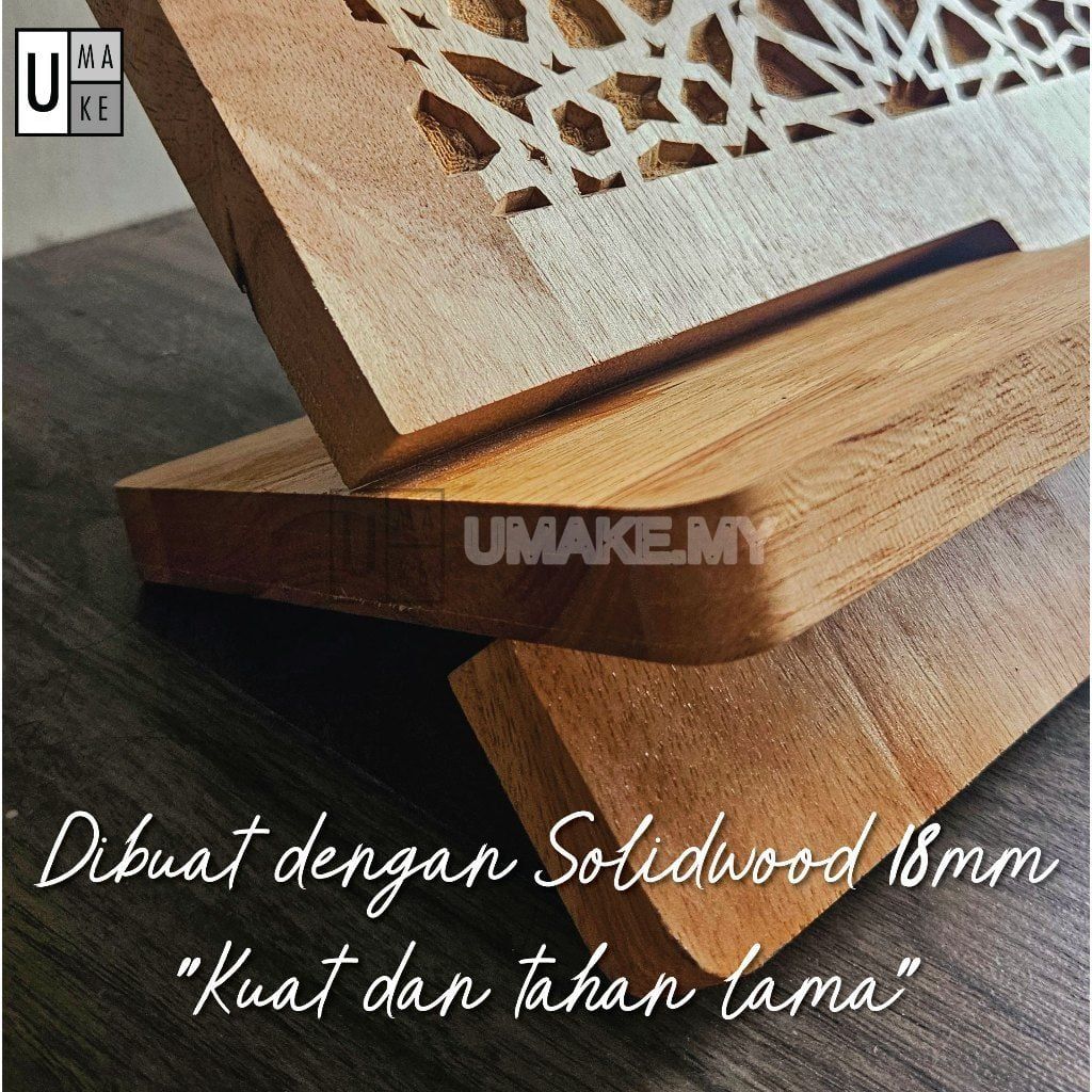 Custom Wood Quran Stand (Rehal)