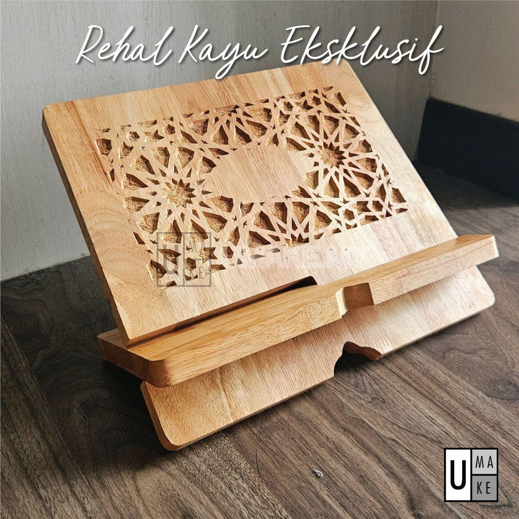 Custom Wood Quran Stand (Rehal)
