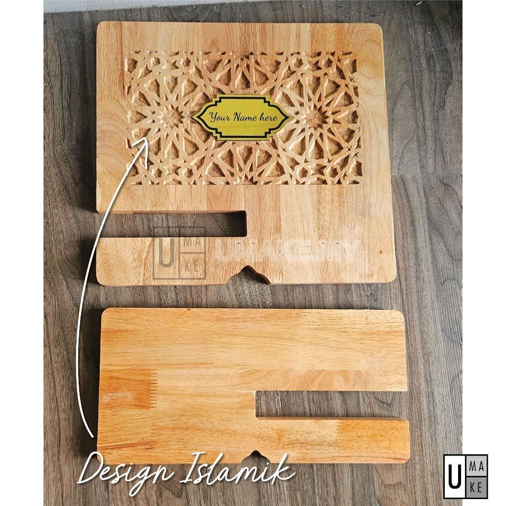 Custom Wood Quran Stand (Rehal)