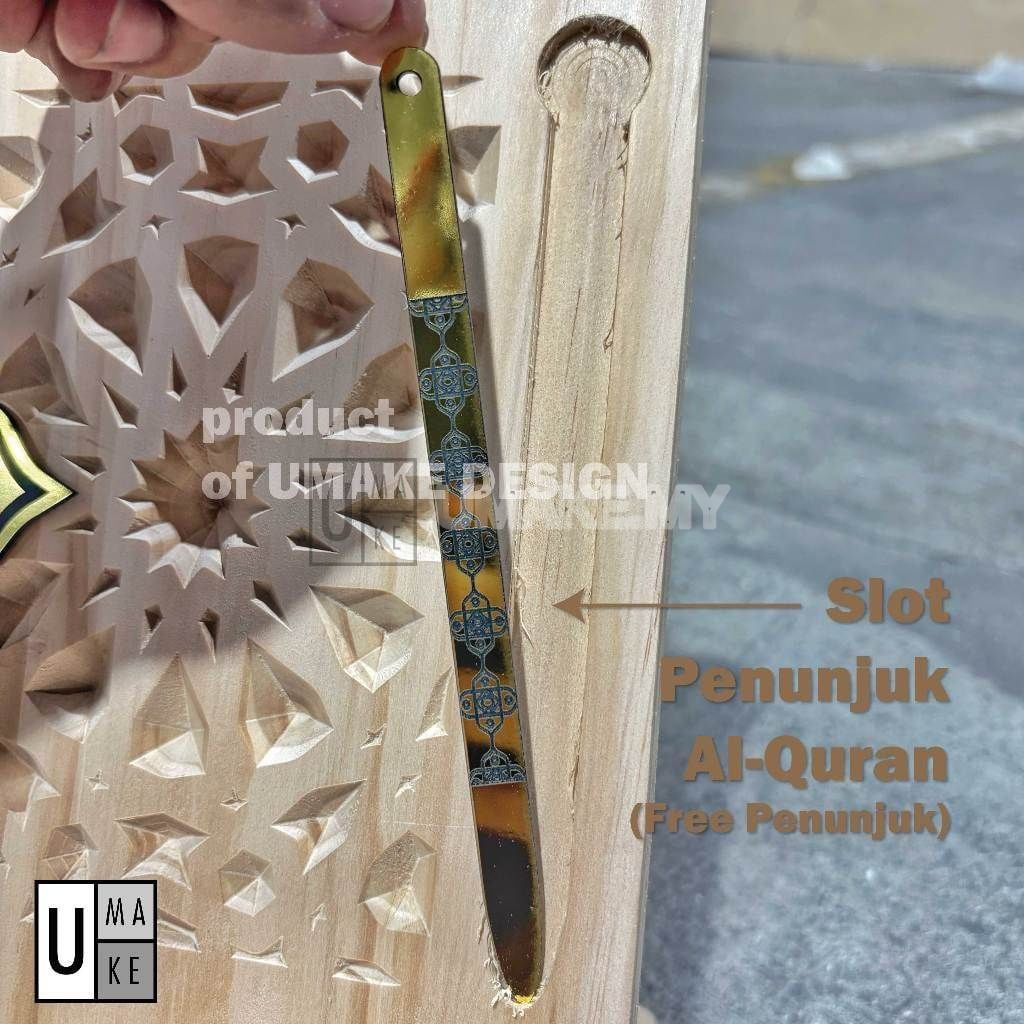 Custom Pine Wood Quran Stand (Rehal)