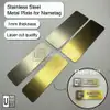 Stainless Steel Blank Name Tag (for Resin/Epoxy) view 2